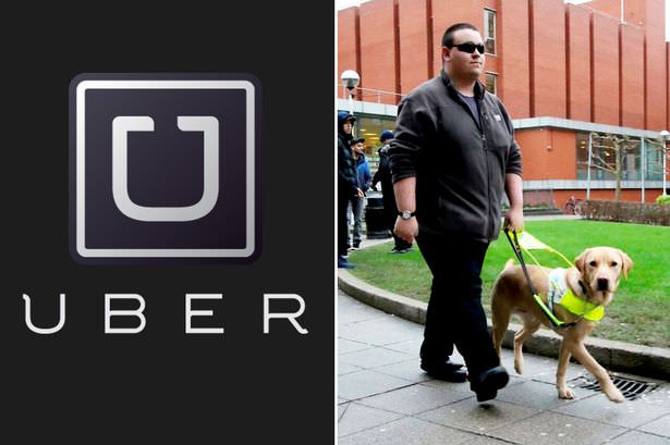 Charles Bloch blind man refused by Uber