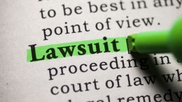 Lawsuit definition highlighted