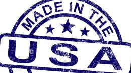 Made in the USA blue stamp